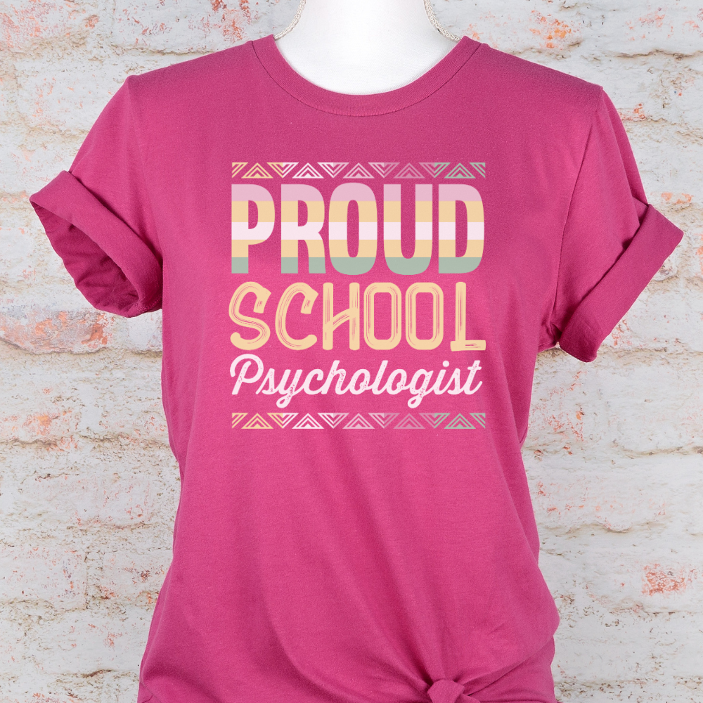 Custom Unisex Proud School Psychologist