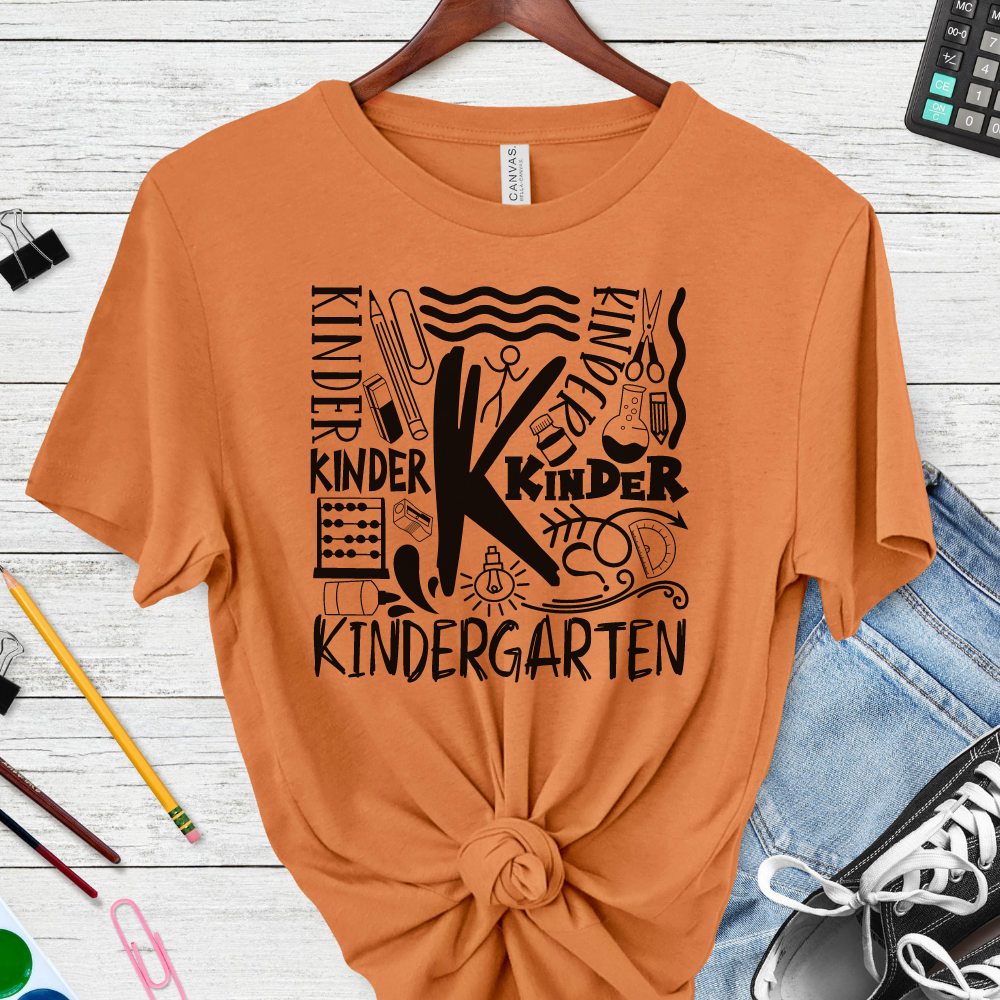 Custom Unisex Kindergarten T-Shirt