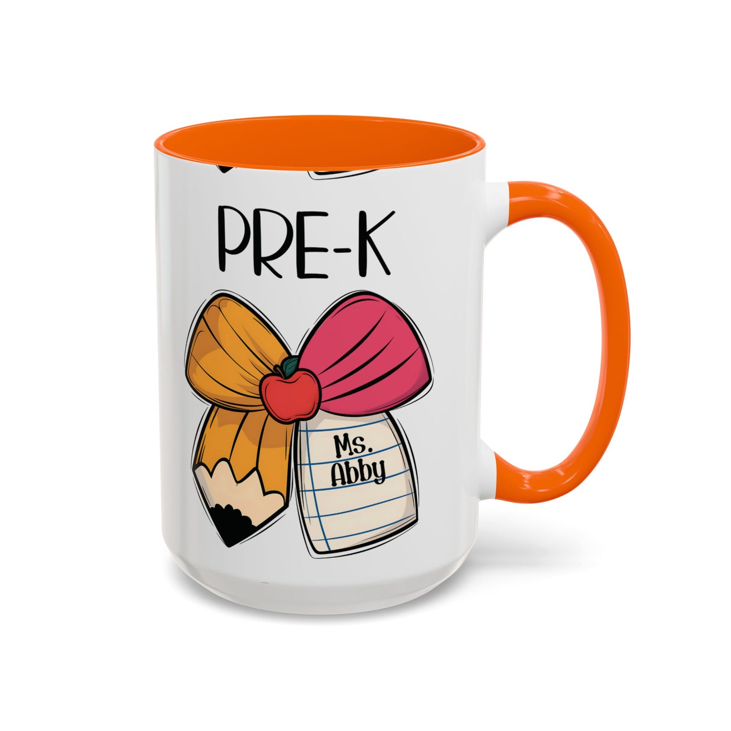 Personalized Pre-K Teacher Coffee Mug – Cute Classroom Gift for Educators