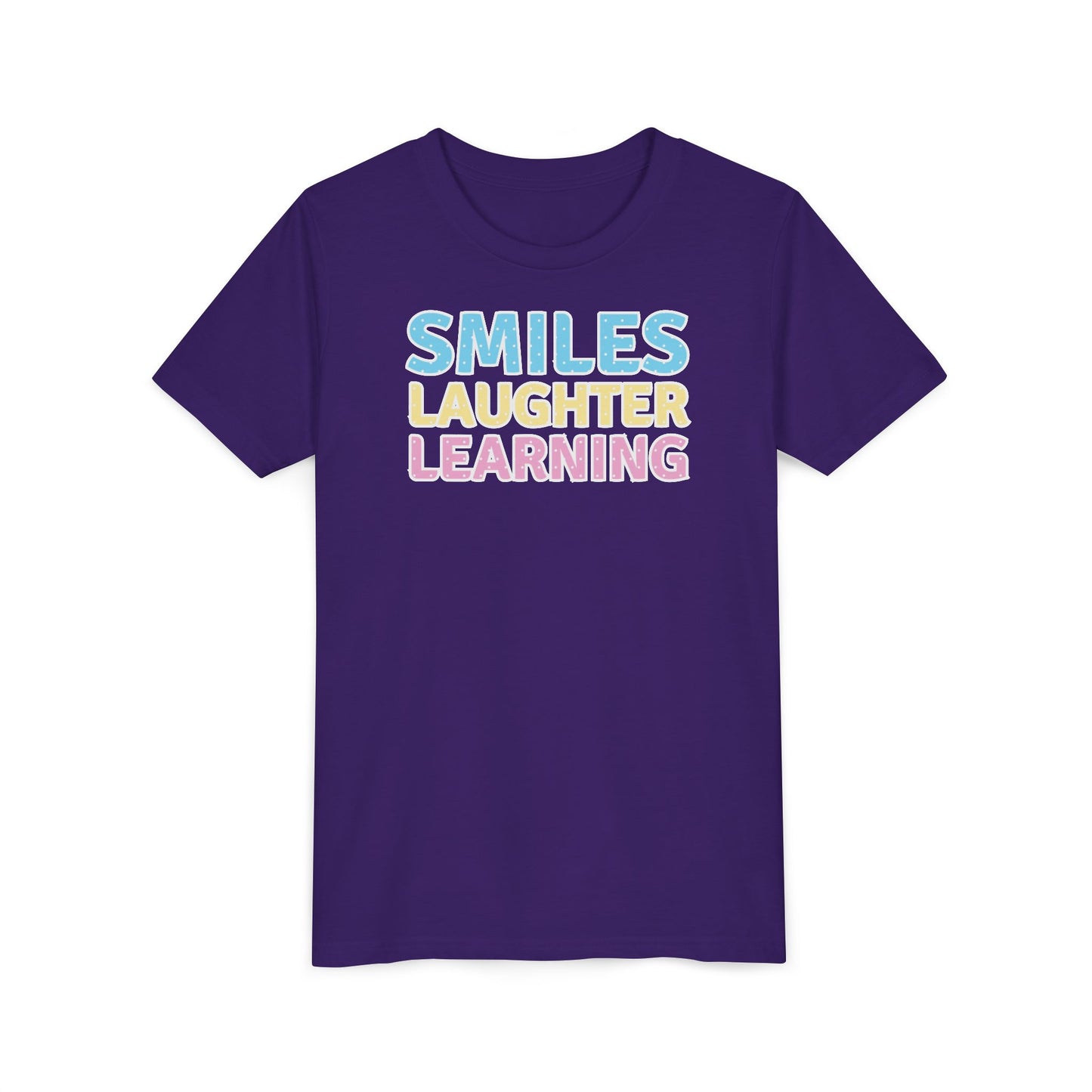 Custom Smiles, Laughter, Learning Youth T-Shirt