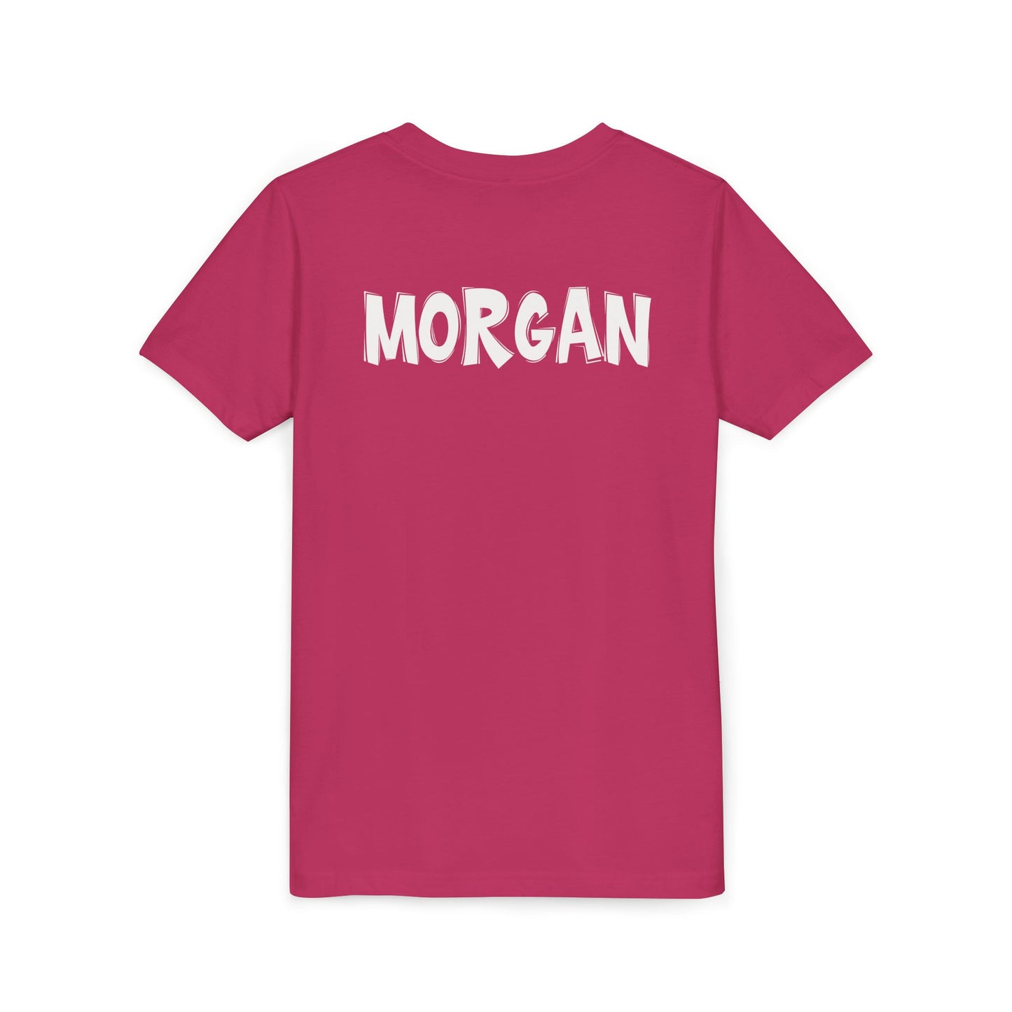 Custom School Name Youth Outlined T-Shirt