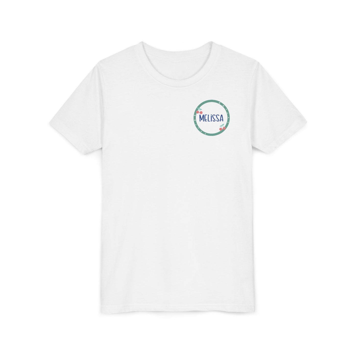 Custom Cherry Circle Youth T-Shirt