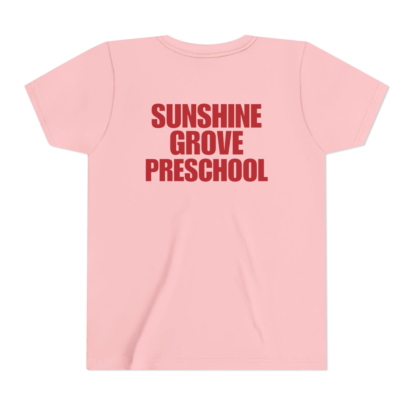 Custom Preschool Giraffe with Books Youth T-Shirt