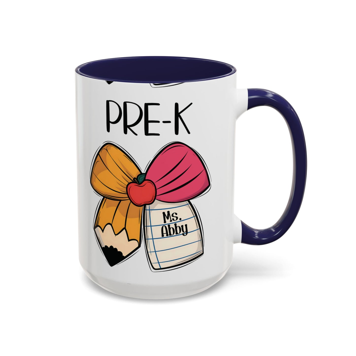 Personalized Pre-K Teacher Coffee Mug – Cute Classroom Gift for Educators