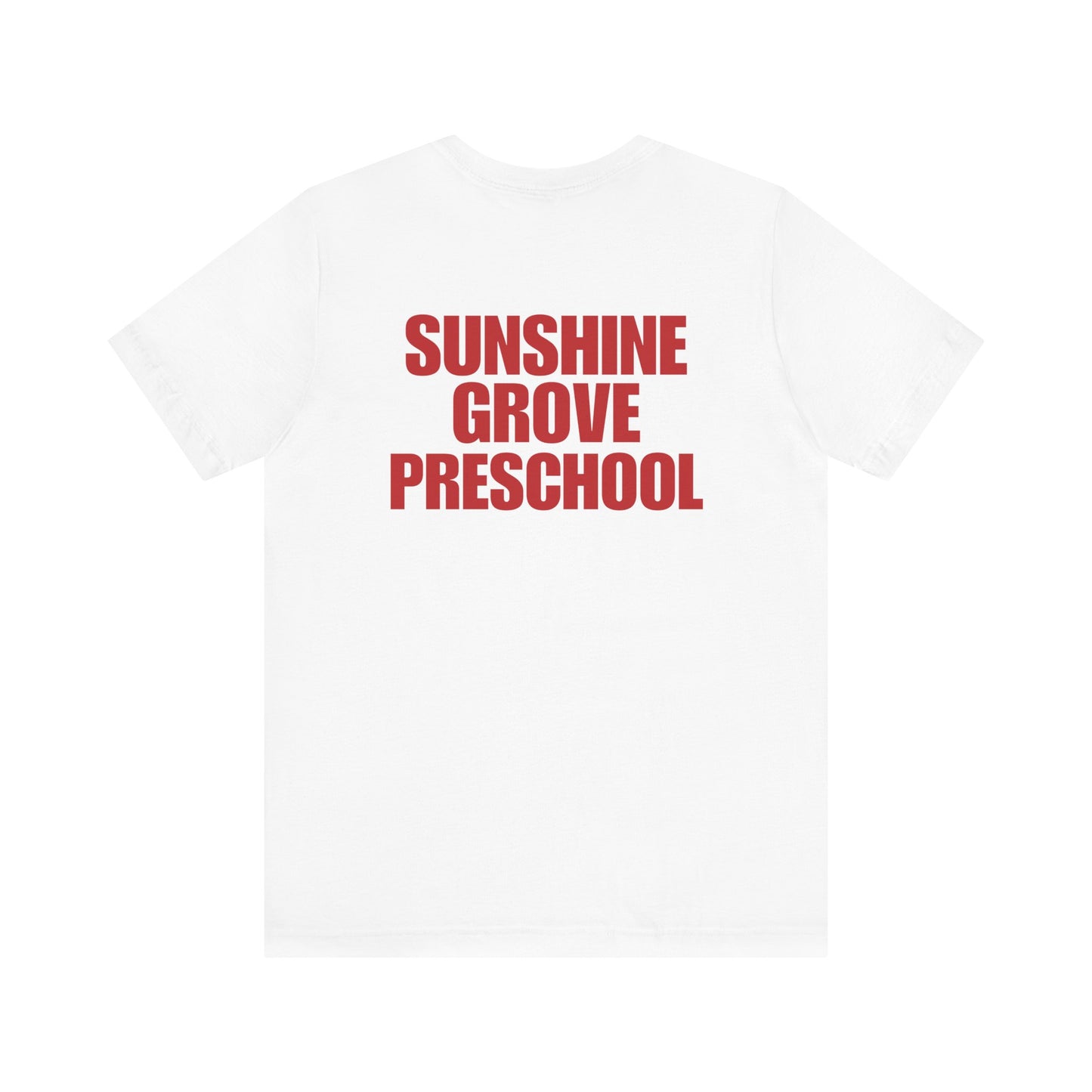 Custom Unisex Preschool Giraffe with Books T-Shirt