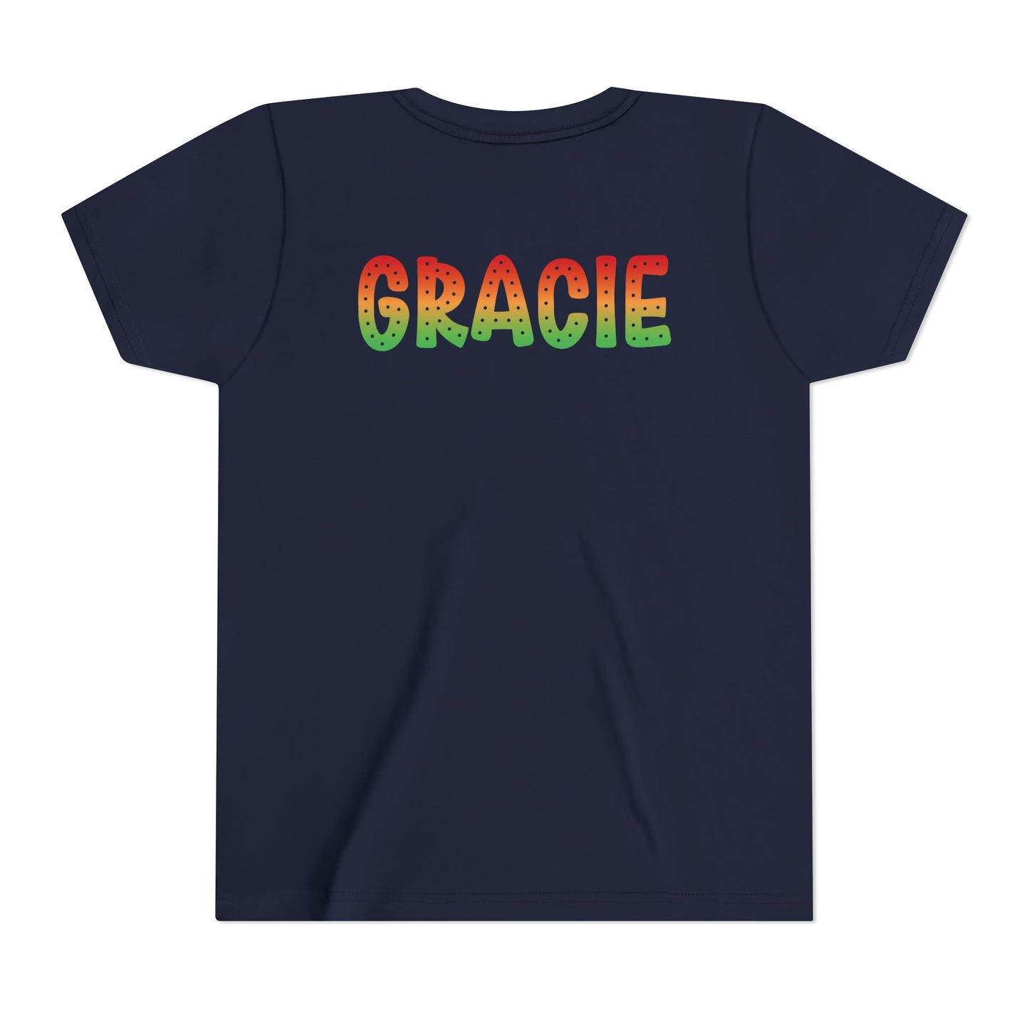 Custom Multi-Colored Preschool Crew Youth T-Shirt