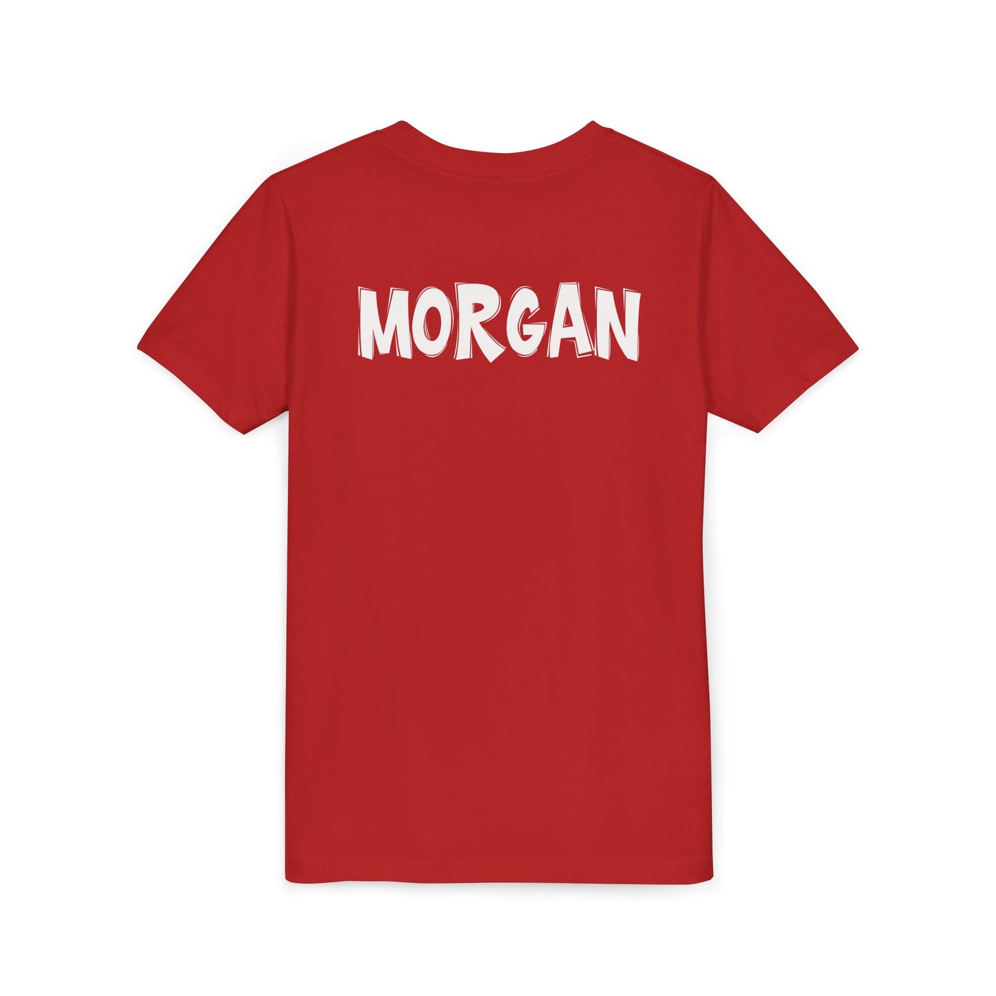 Custom School Name Youth Outlined T-Shirt