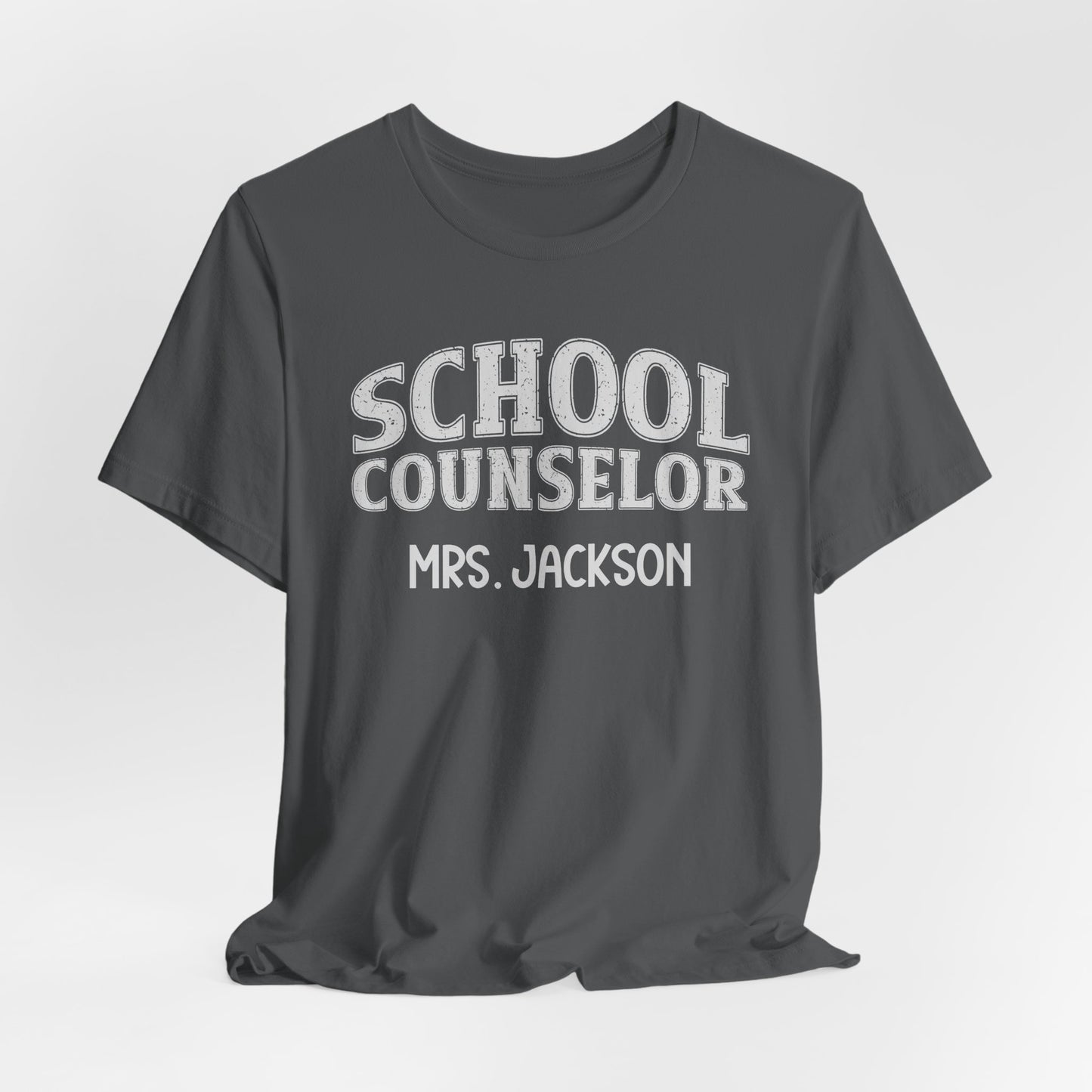 Custom Unisex School Counselor T-Shirt