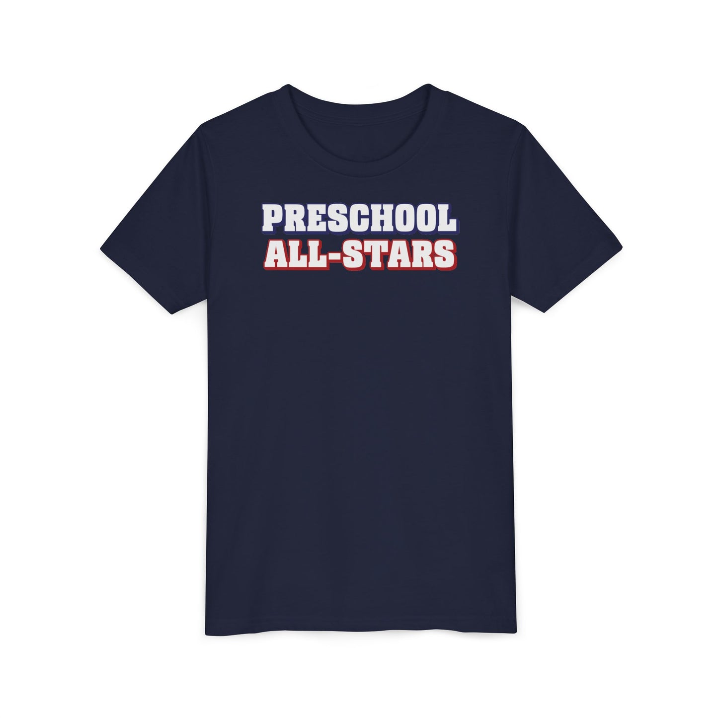 Custom Preschool All Stars Youth T-Shirt