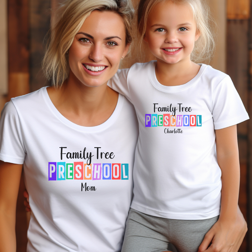 Custom Unisex Adult Preschool T-Shirt