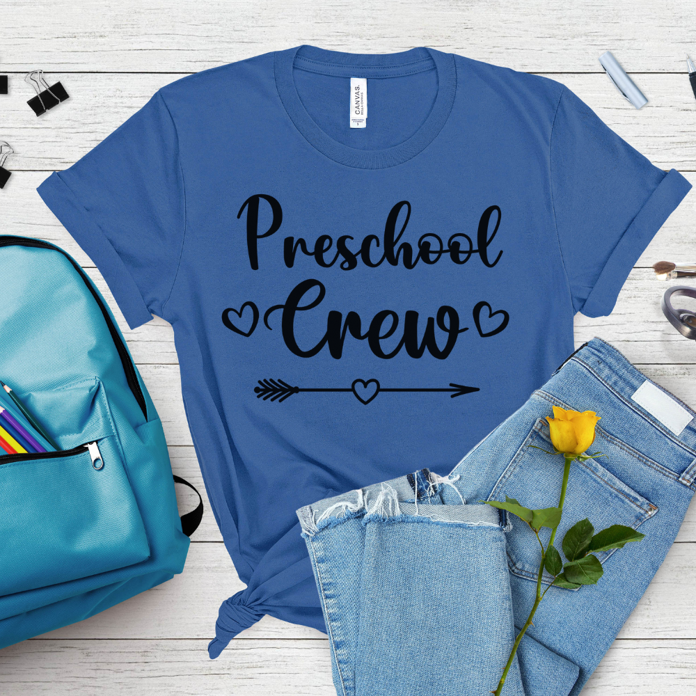 Custom Unisex Preschool Crew T-Shirt