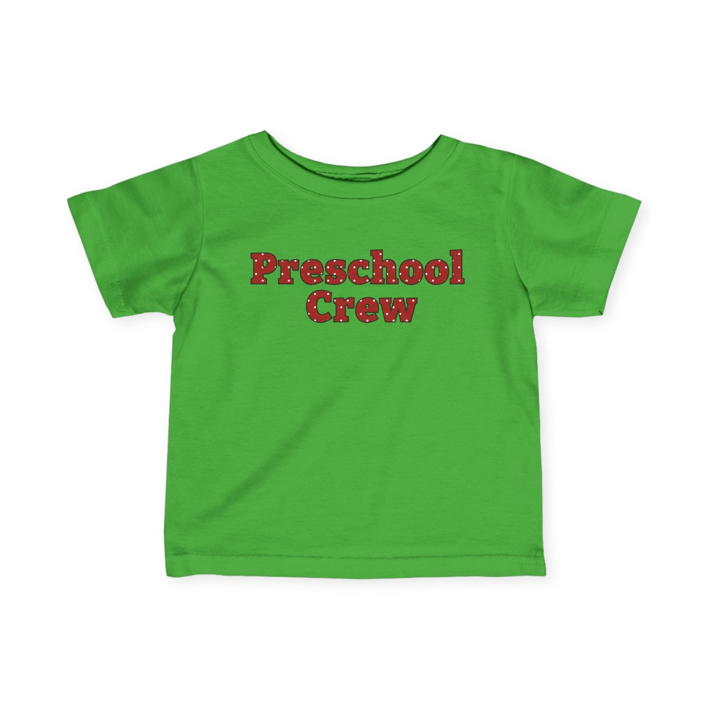 Custom Preschool Crew Infant T-Shirt