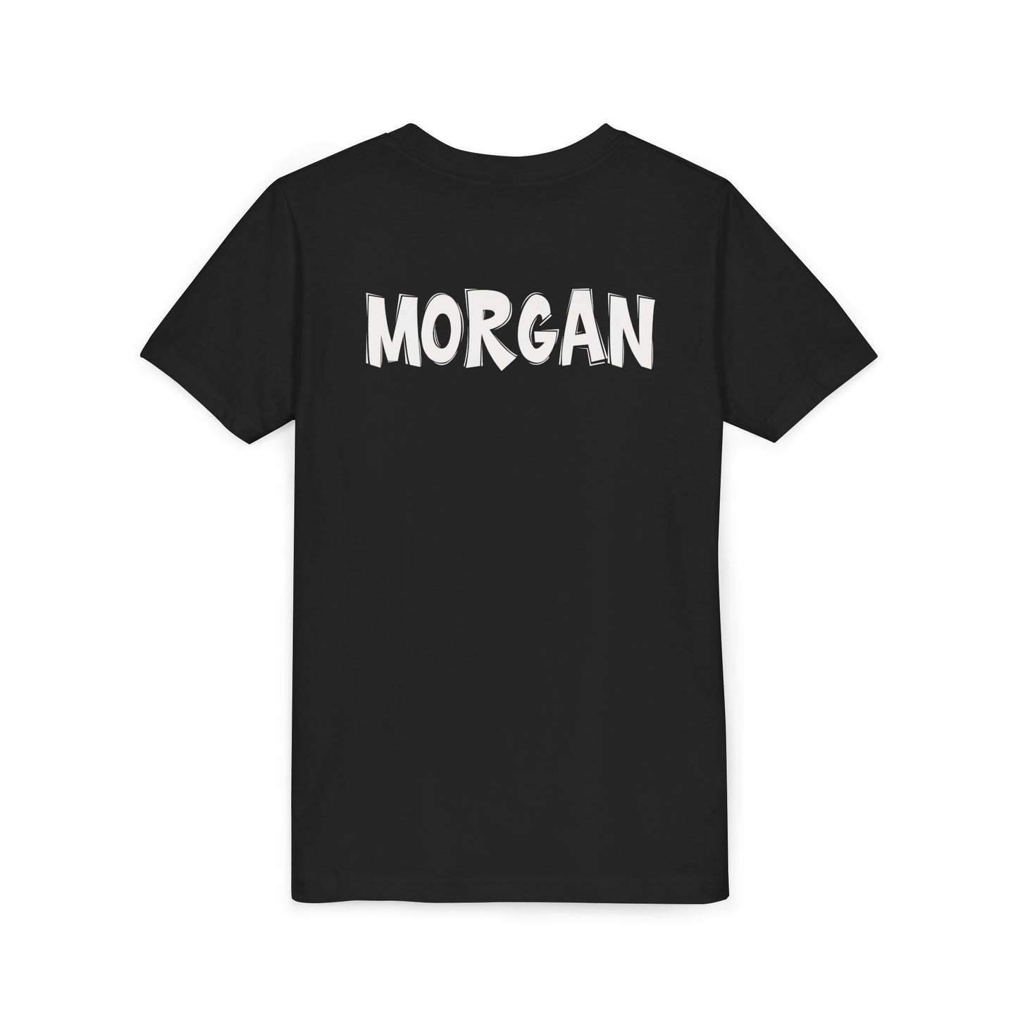 Custom School Name Youth Outlined T-Shirt