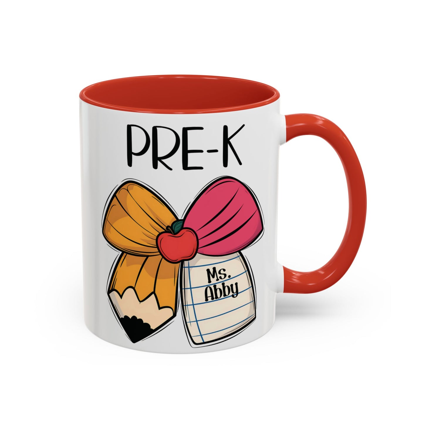 Personalized Pre-K Teacher Coffee Mug – Cute Classroom Gift for Educators