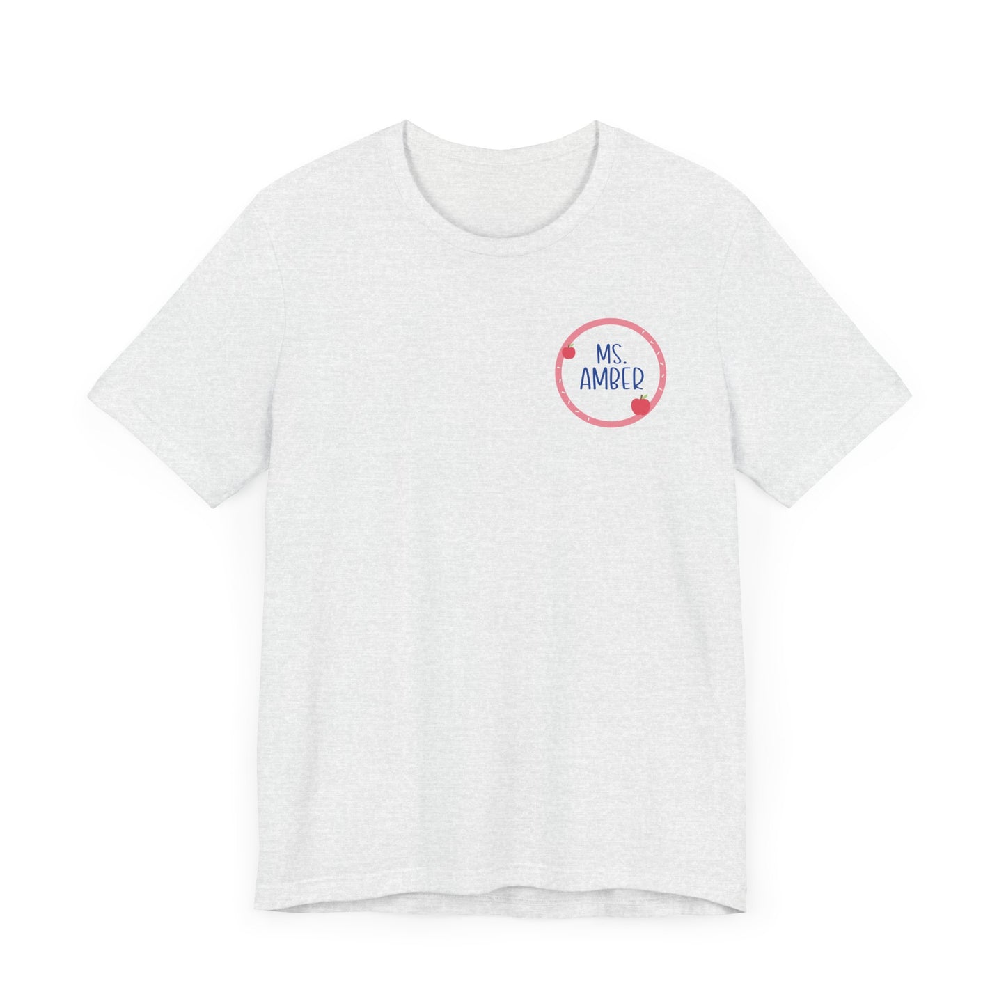 Custom Unisex Apple Circle T-Shirt