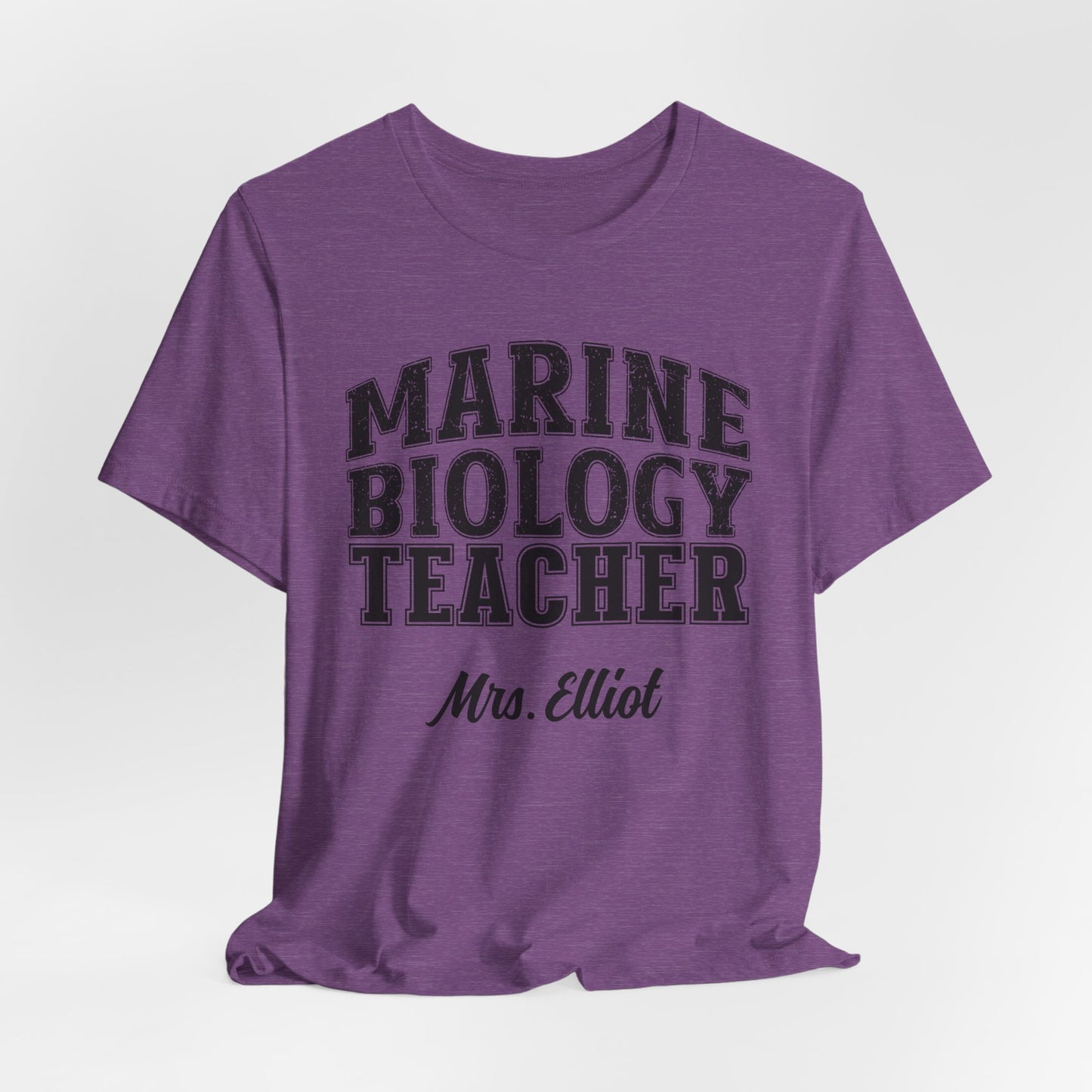 Custom Unisex Marine Biology Teacher T-Shirt