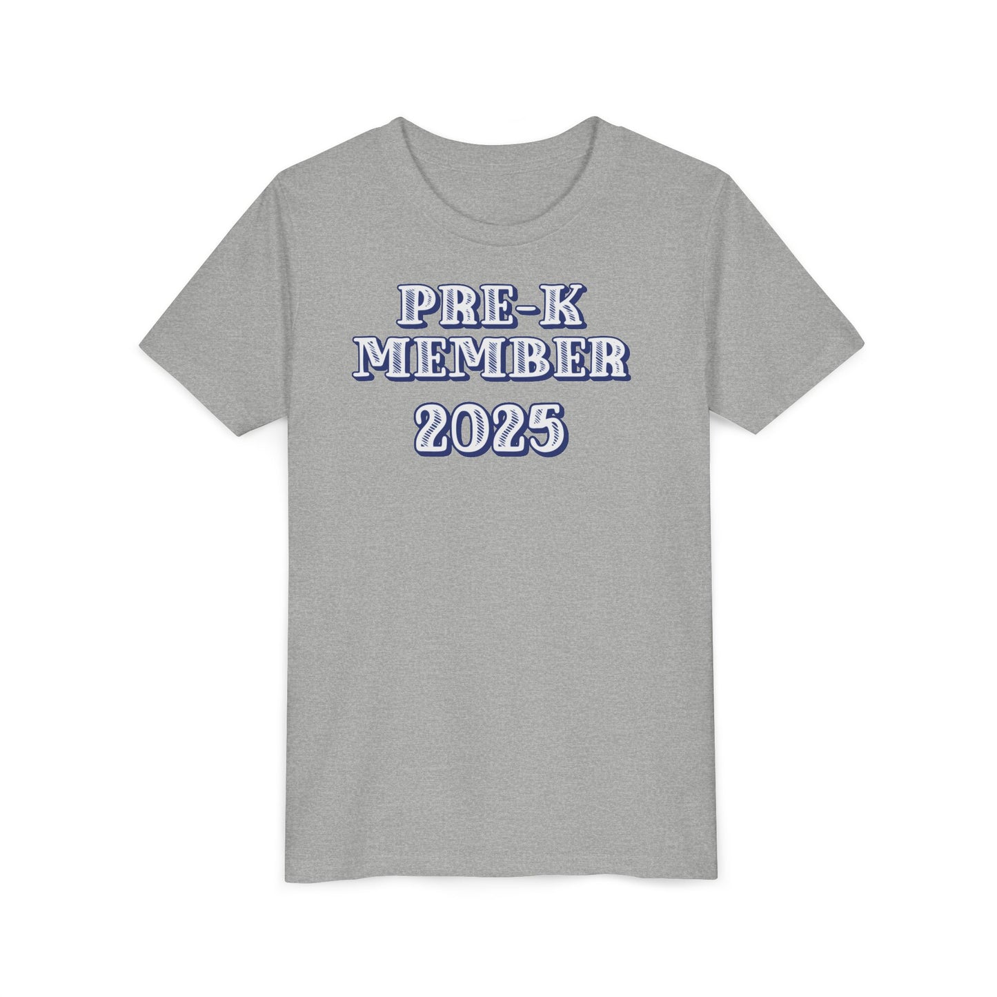 Custom Pre-K Member and Date Youth T-Shirt
