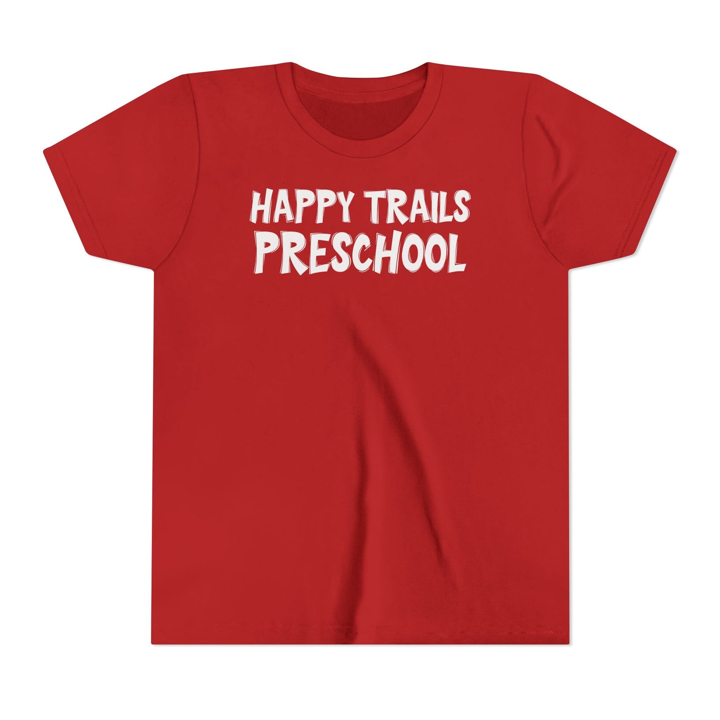 Custom School Name Youth Outlined T-Shirt