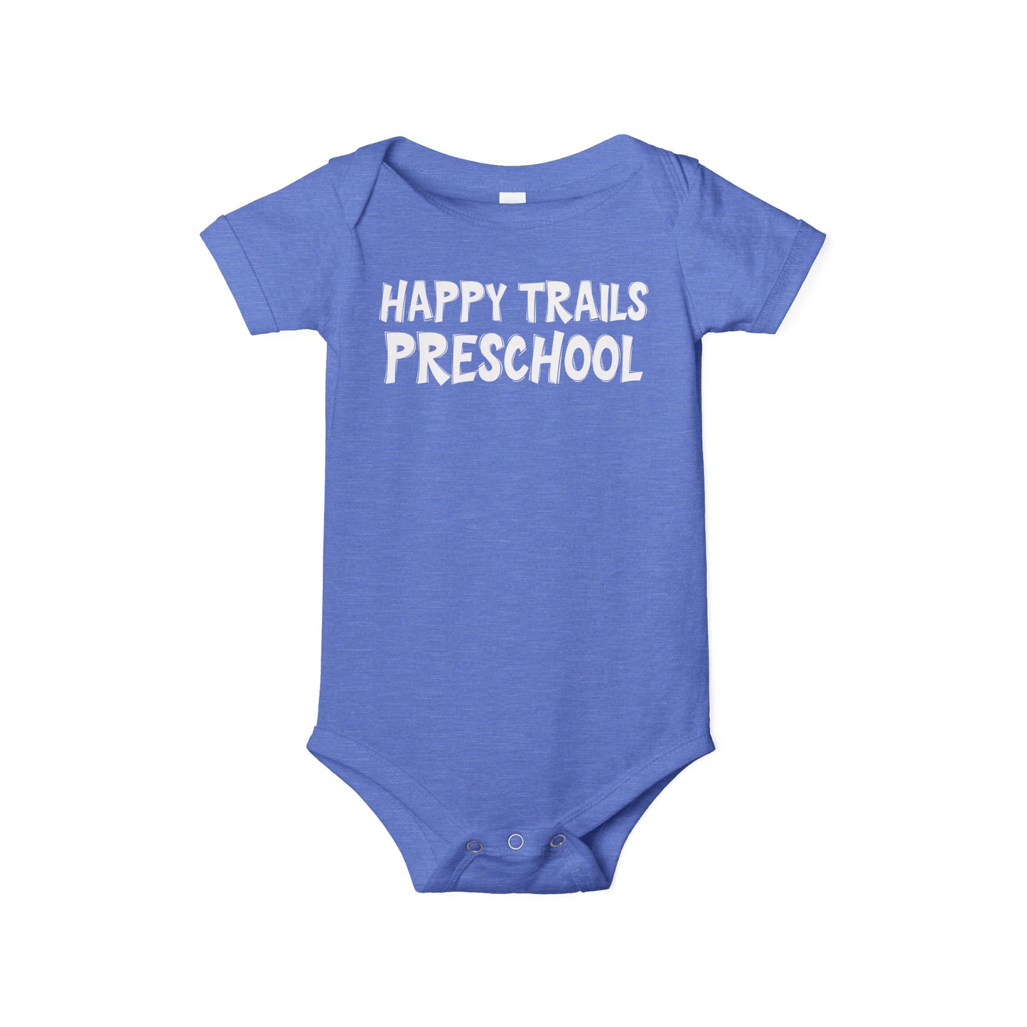 Custom School Name Infant Jersey Outlined One Piece