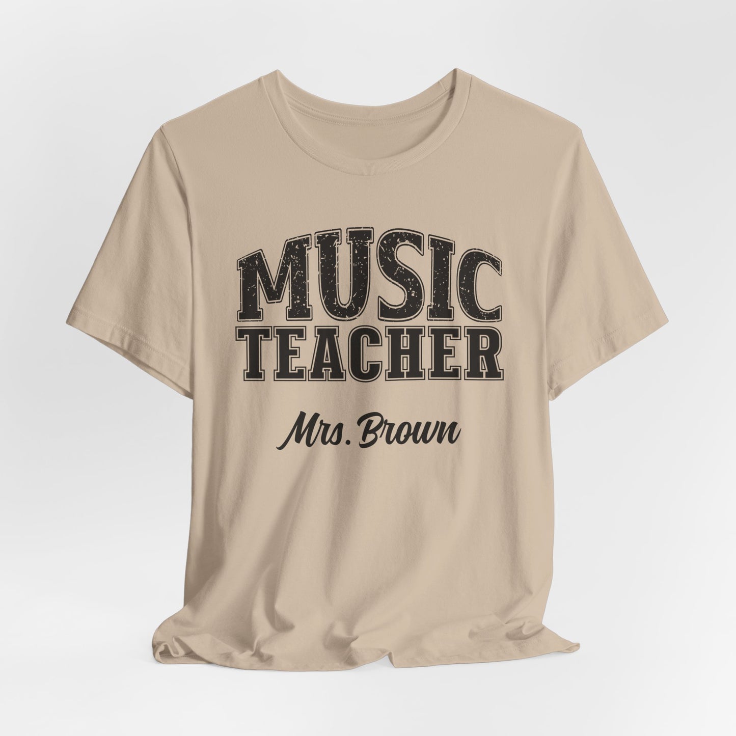 Custom Unisex Music Teacher T-Shirt