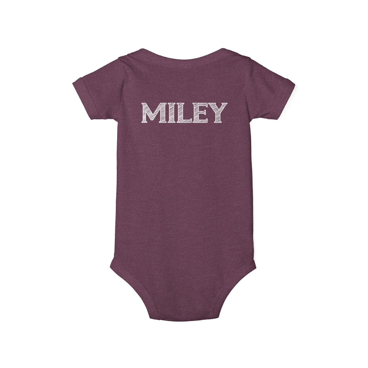 Custom School Name Infant Jersey One Piece