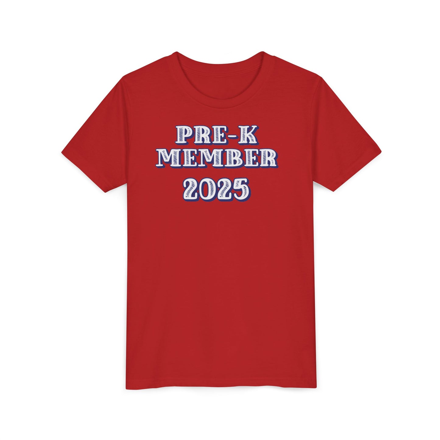 Custom Pre-K Member and Date Youth T-Shirt