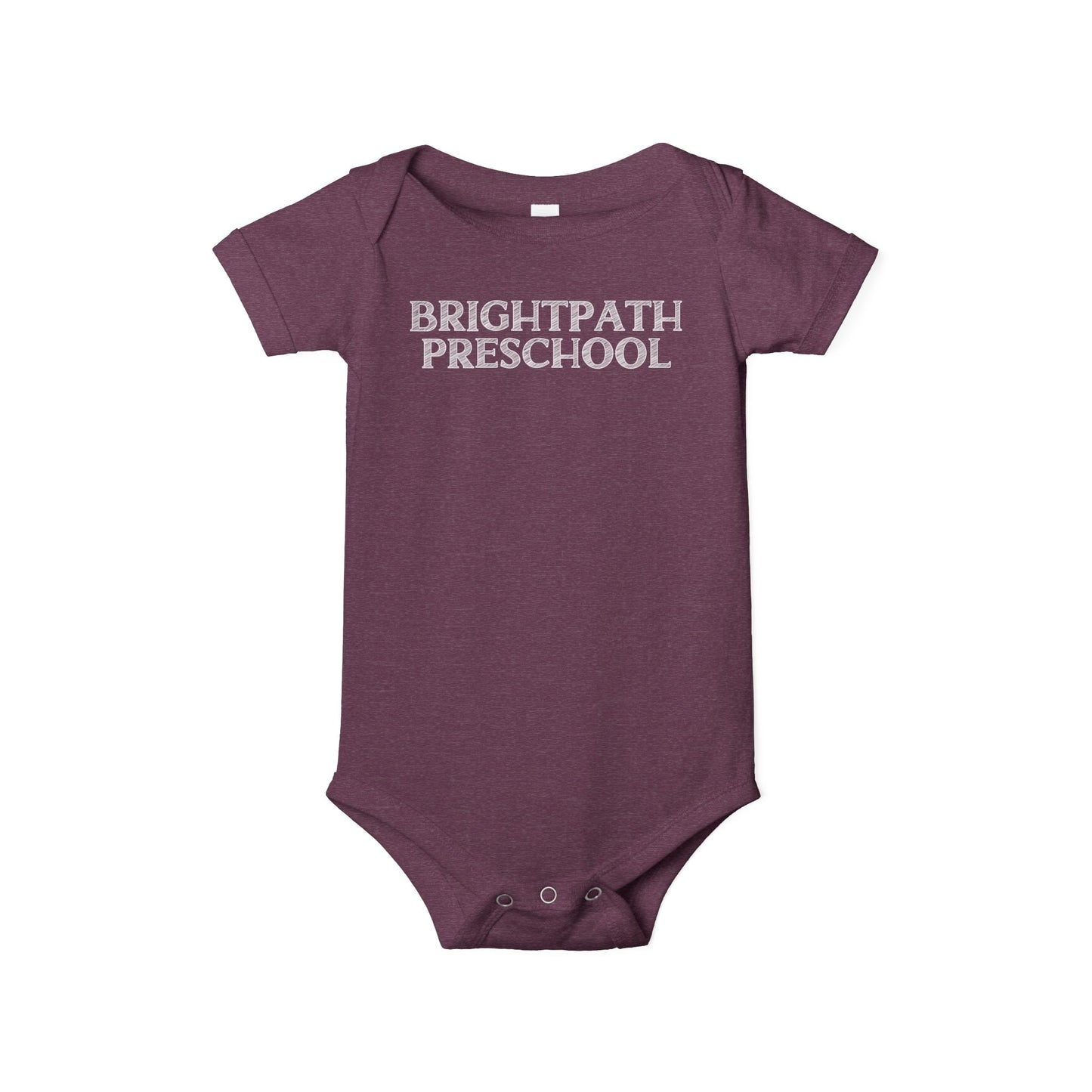 Custom School Name Infant Jersey One Piece