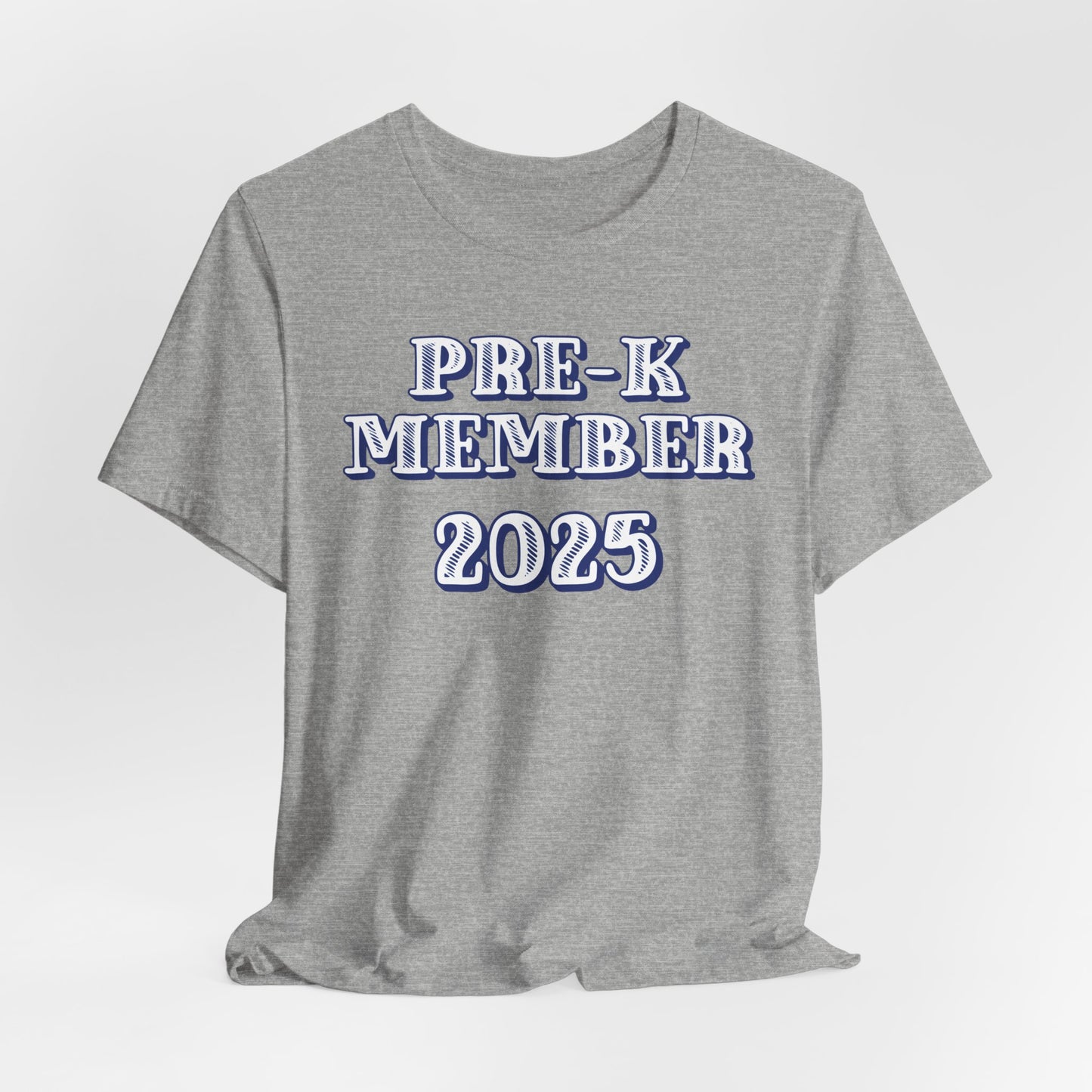 Custom Unisex Pre-K Member + Date T-Shirt