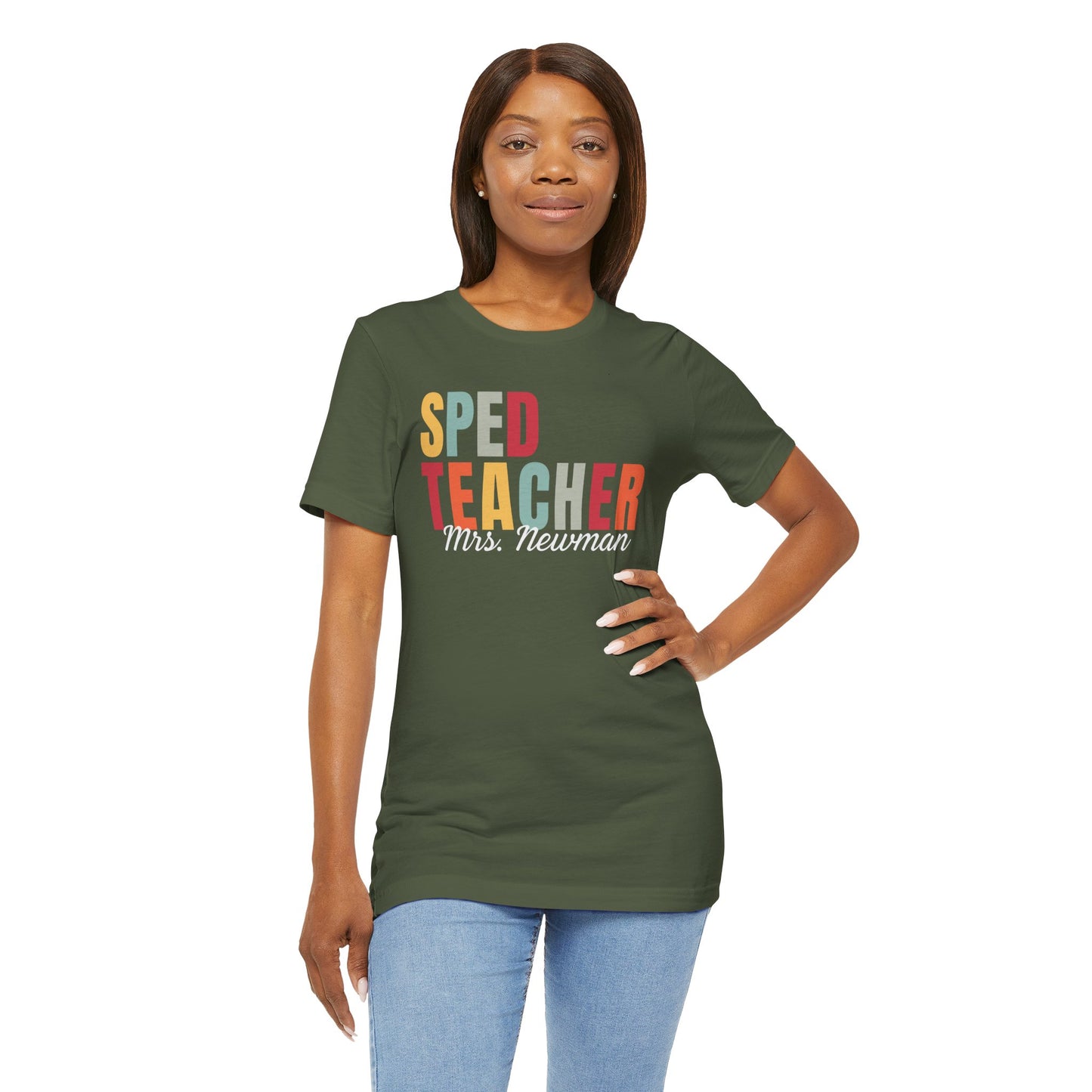 Custom Sped Teacher T-Shirt