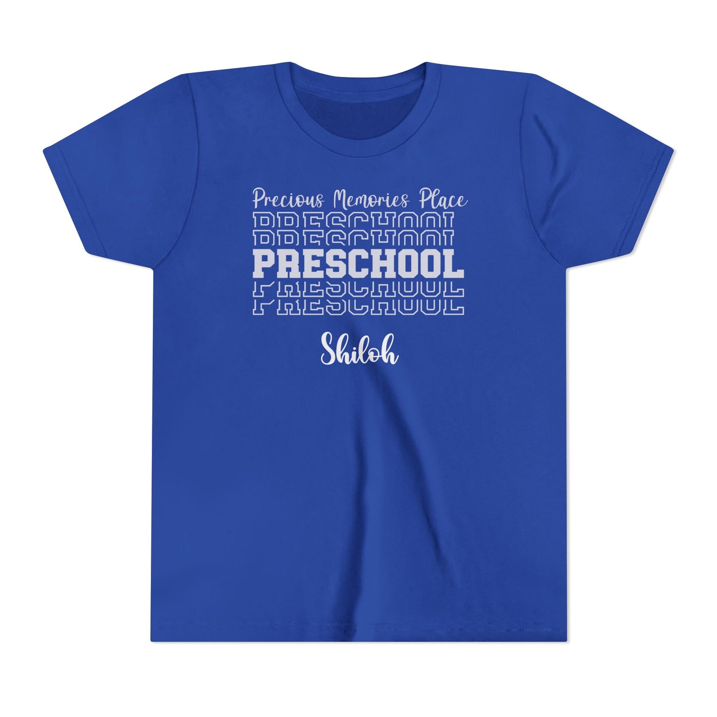 Custom Preschool Youth Tee - School Spirit Building Shirt