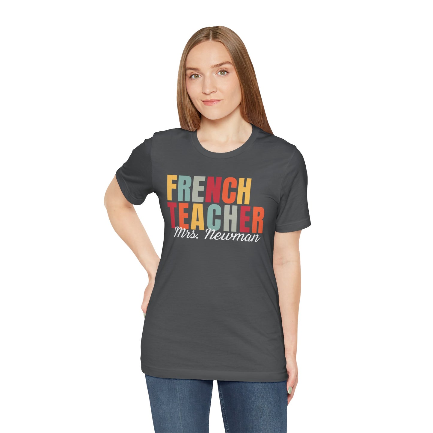 Custom French Teacher T-Shirt