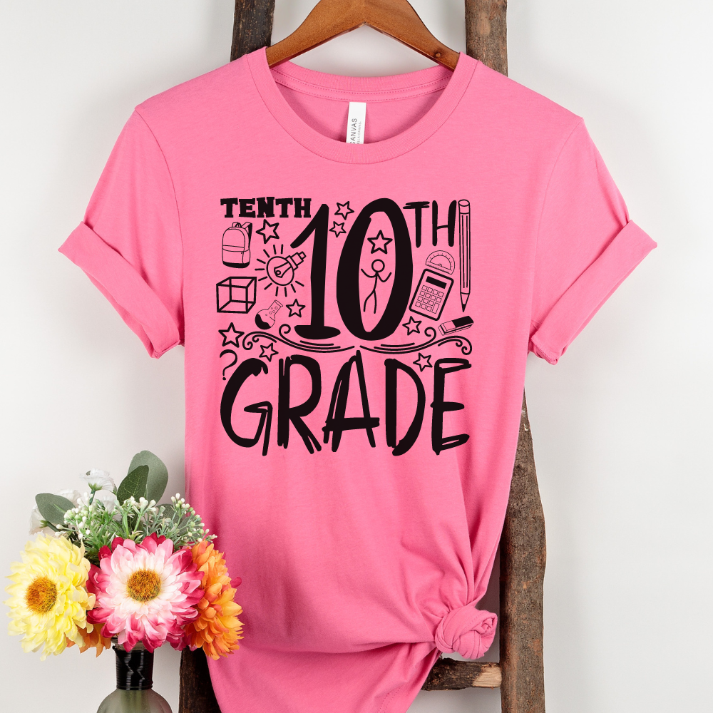 Custom Unisex 10th Grade T-Shirt