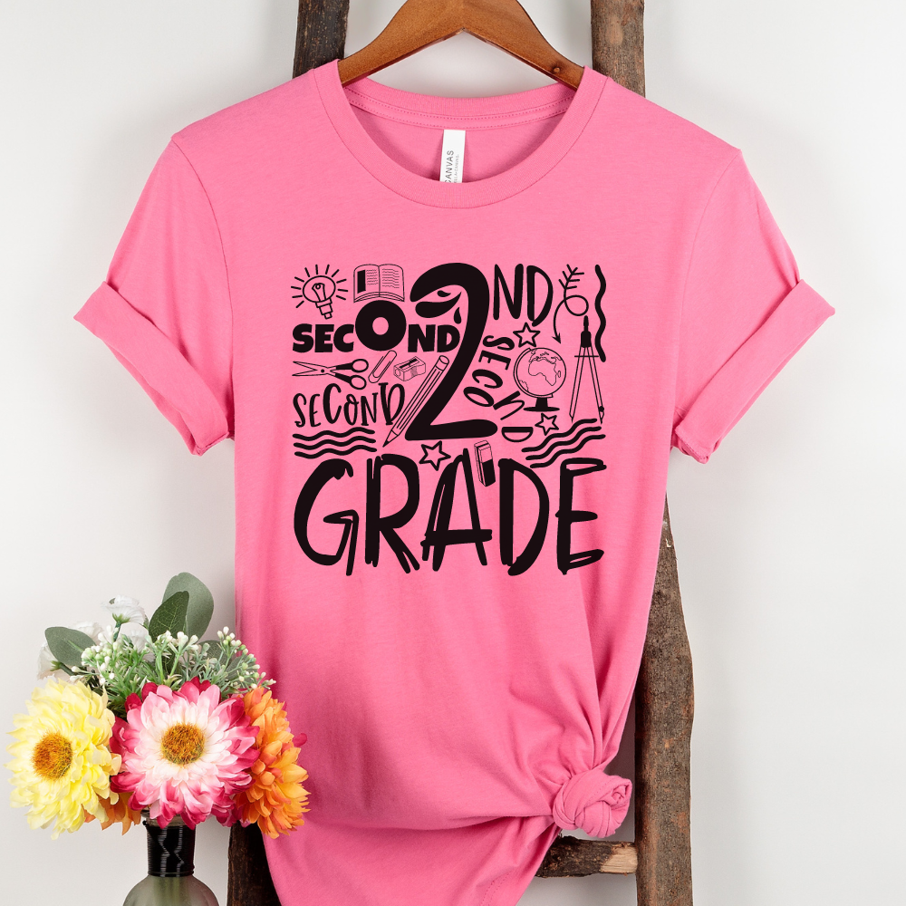 Custom Unisex 2nd Grade T-Shirt