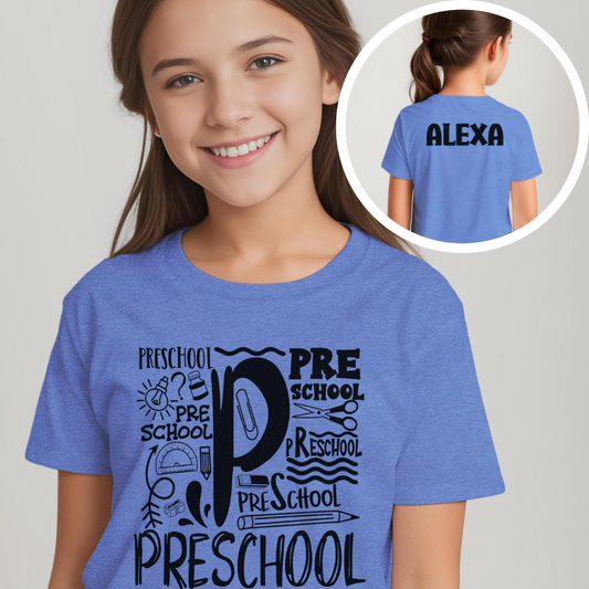 Custom Preschool Youth T-Shirt