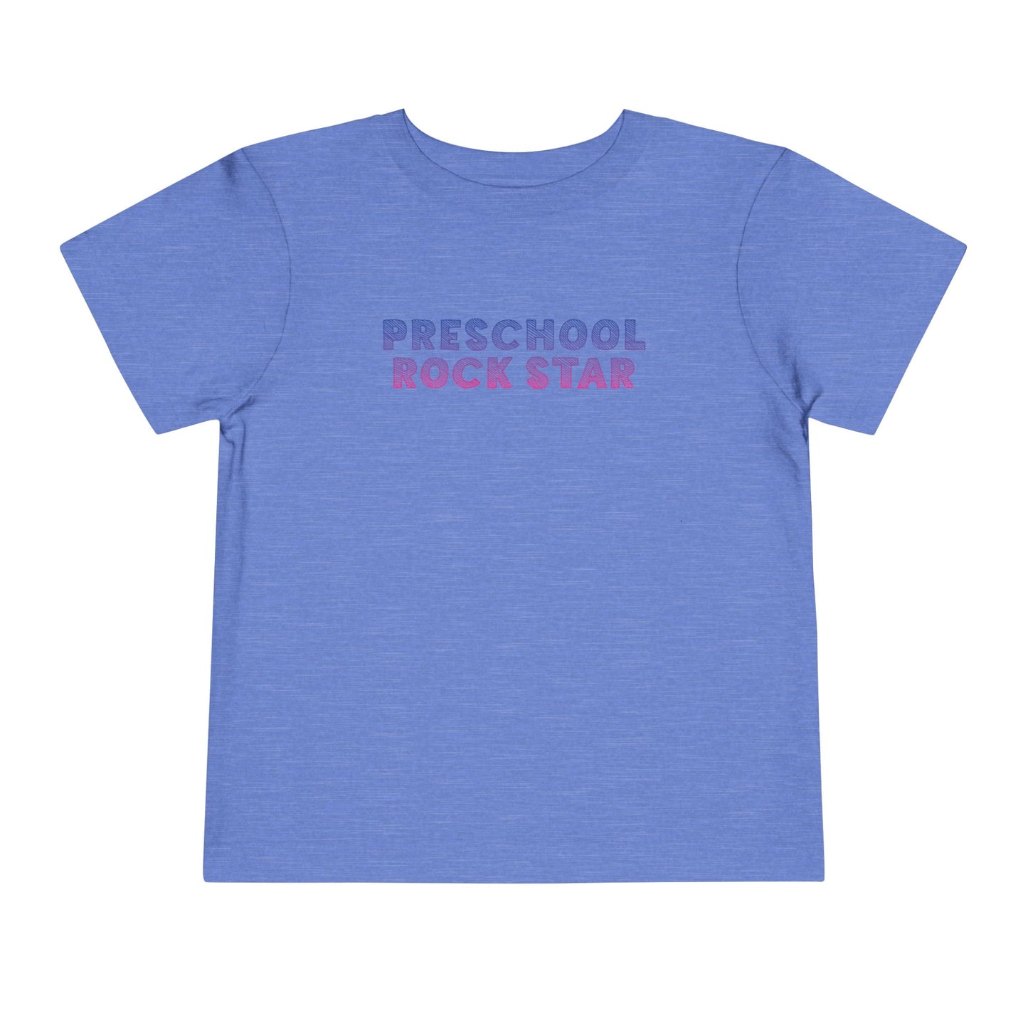 Custom Lined Preschool Rockstars Toddler T-Shirt