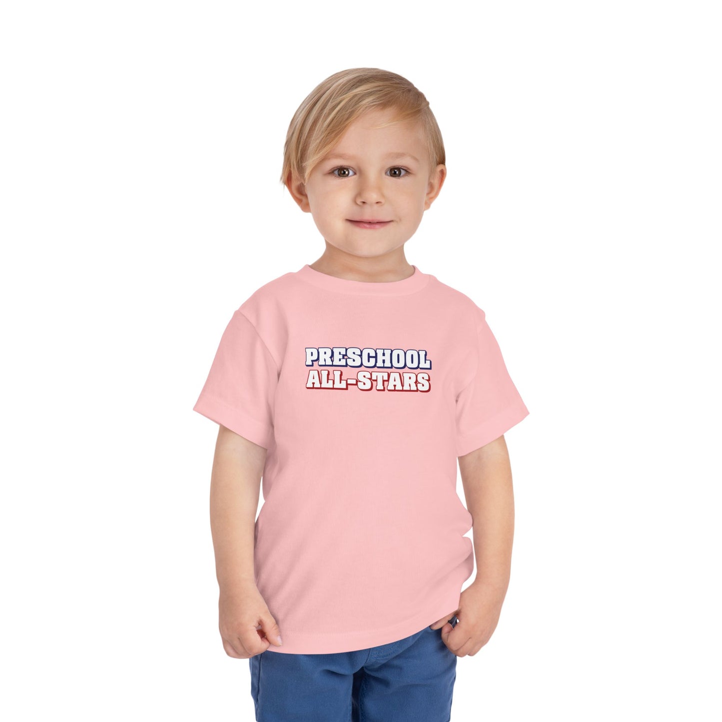 Custom Preschool Allstars Toddler T-Shirt