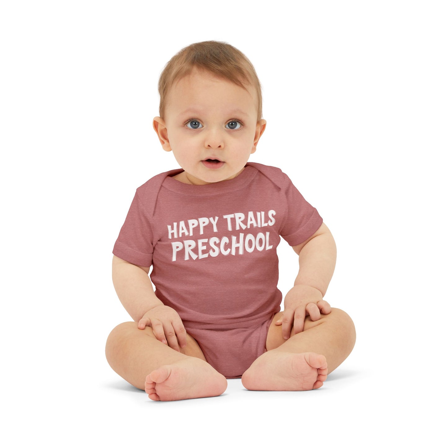 Custom School Name Infant Jersey Outlined One Piece