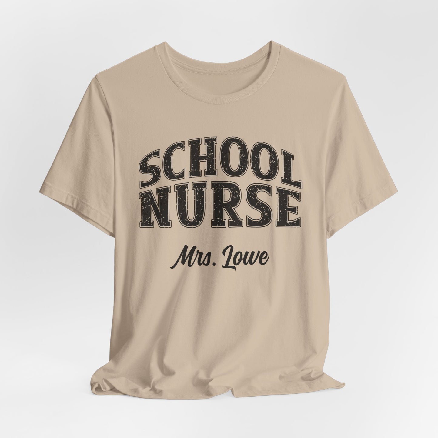 Custom Unisex School Nurse T-Shirt