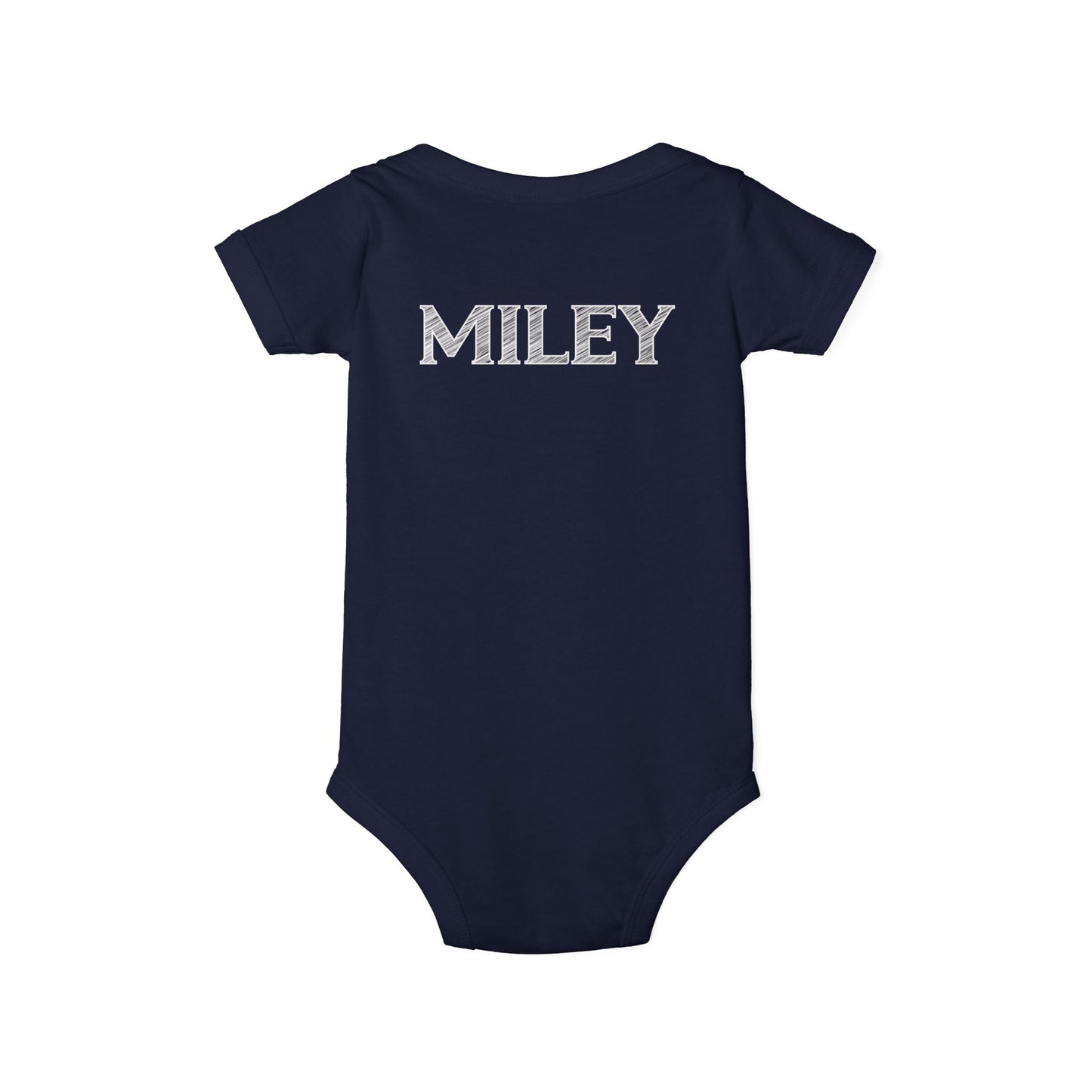 Custom School Name Infant Jersey One Piece