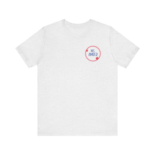 Custom Unisex Apple Circle T-Shirt