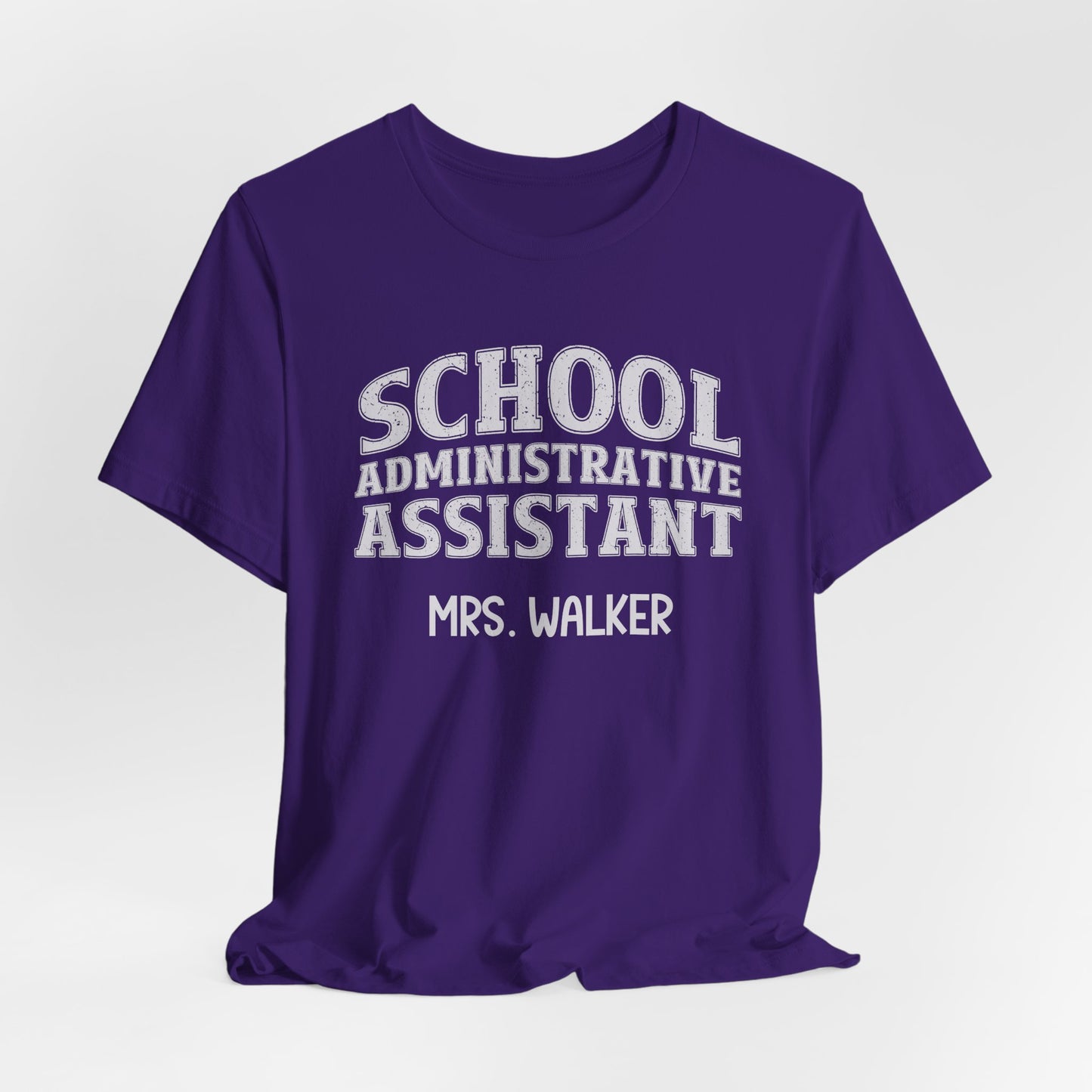 Custom Unisex School Administrative Assistant T-Shirt