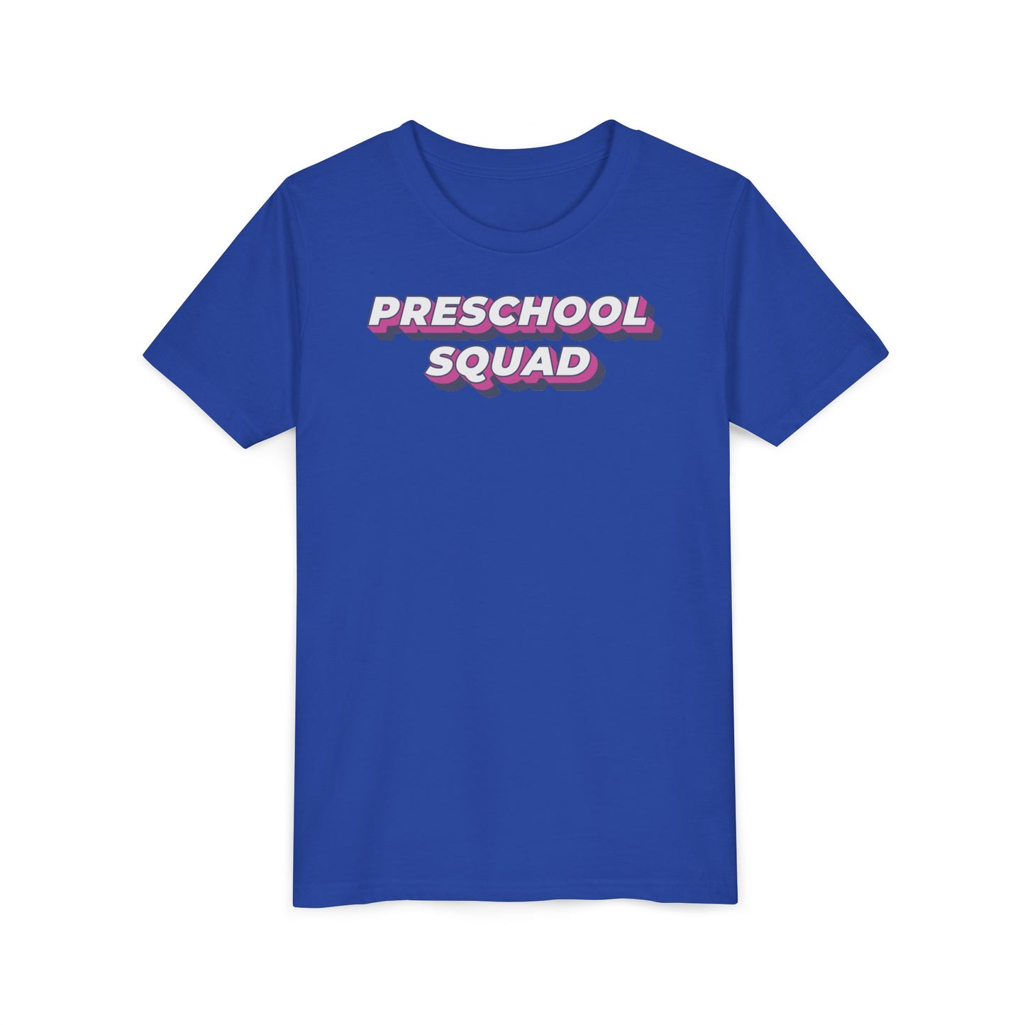 Custom Layered Preschool Squad Youth T-Shirt