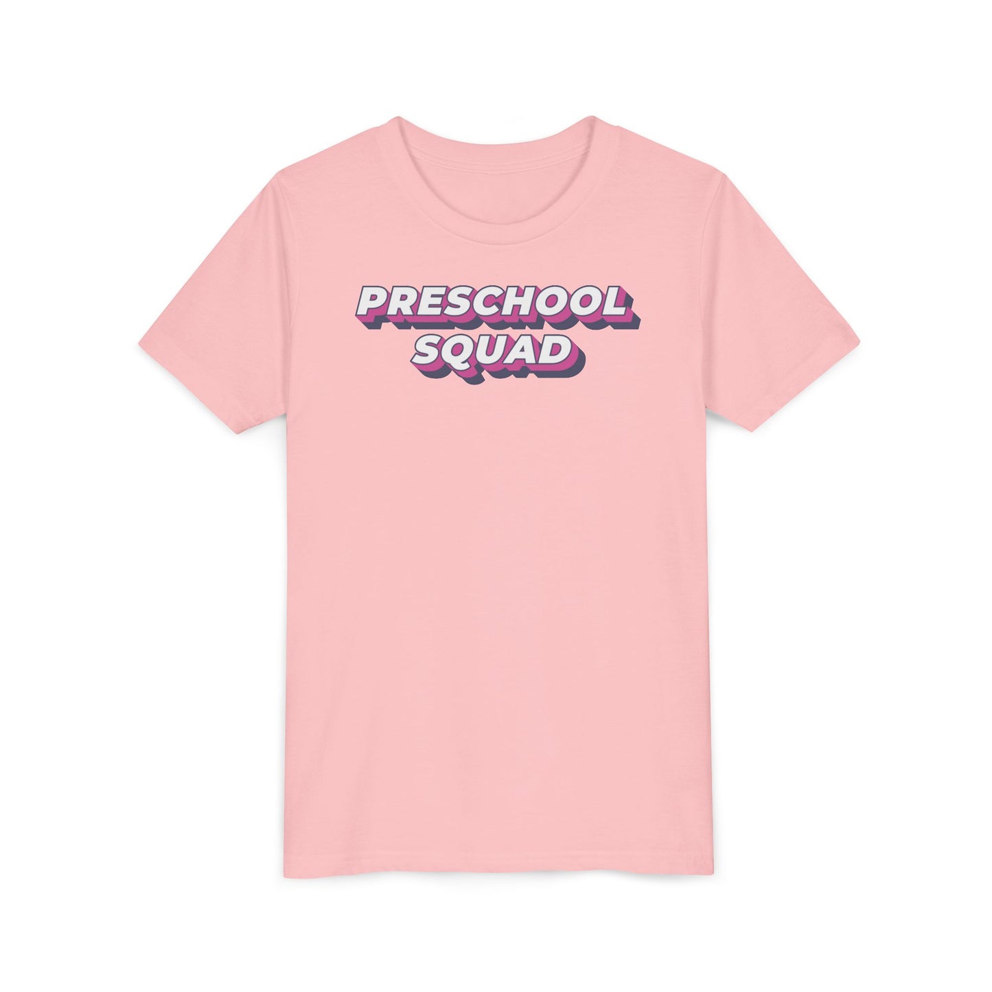 Custom Layered Preschool Squad Youth T-Shirt