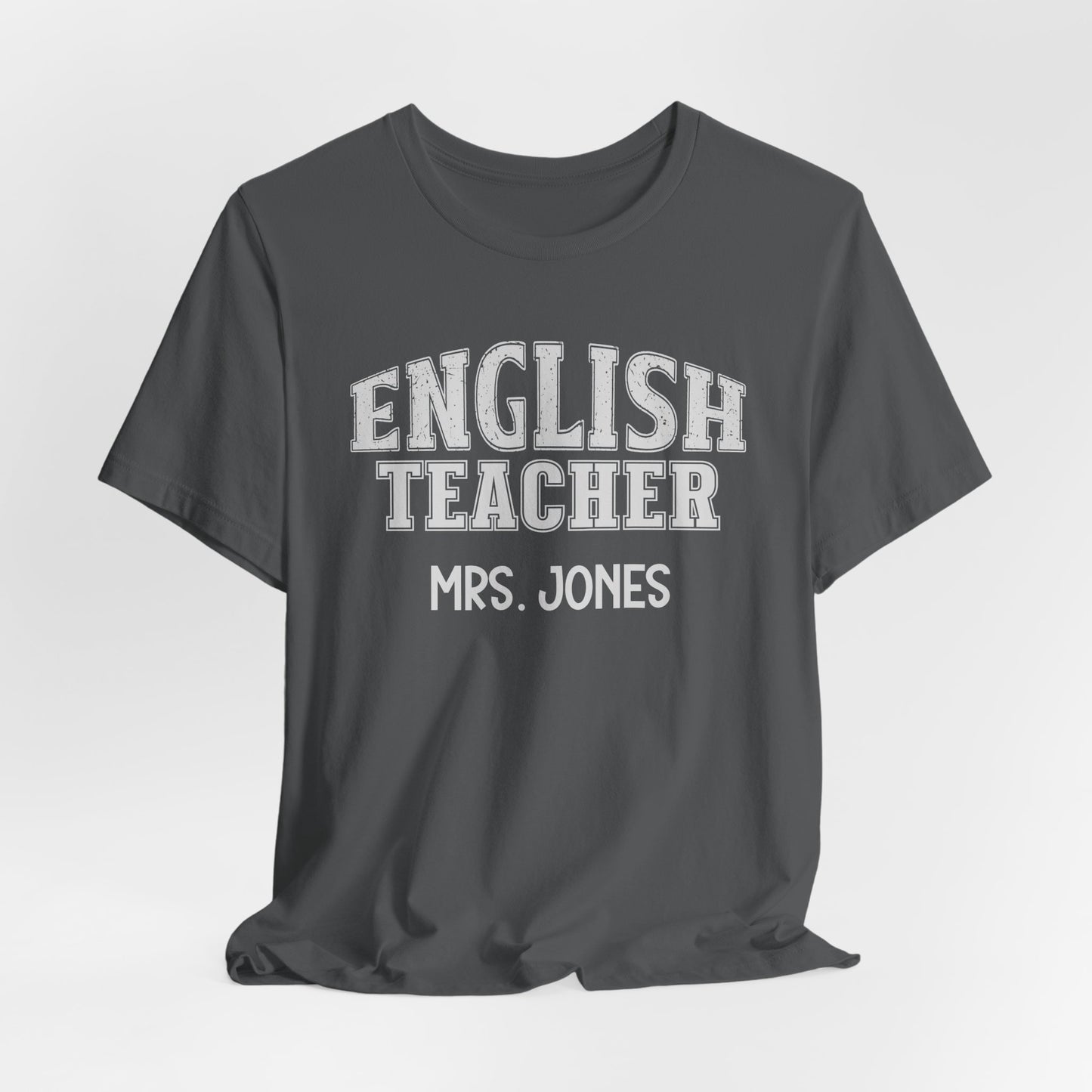 Custom Unisex English Teacher T-Shirt