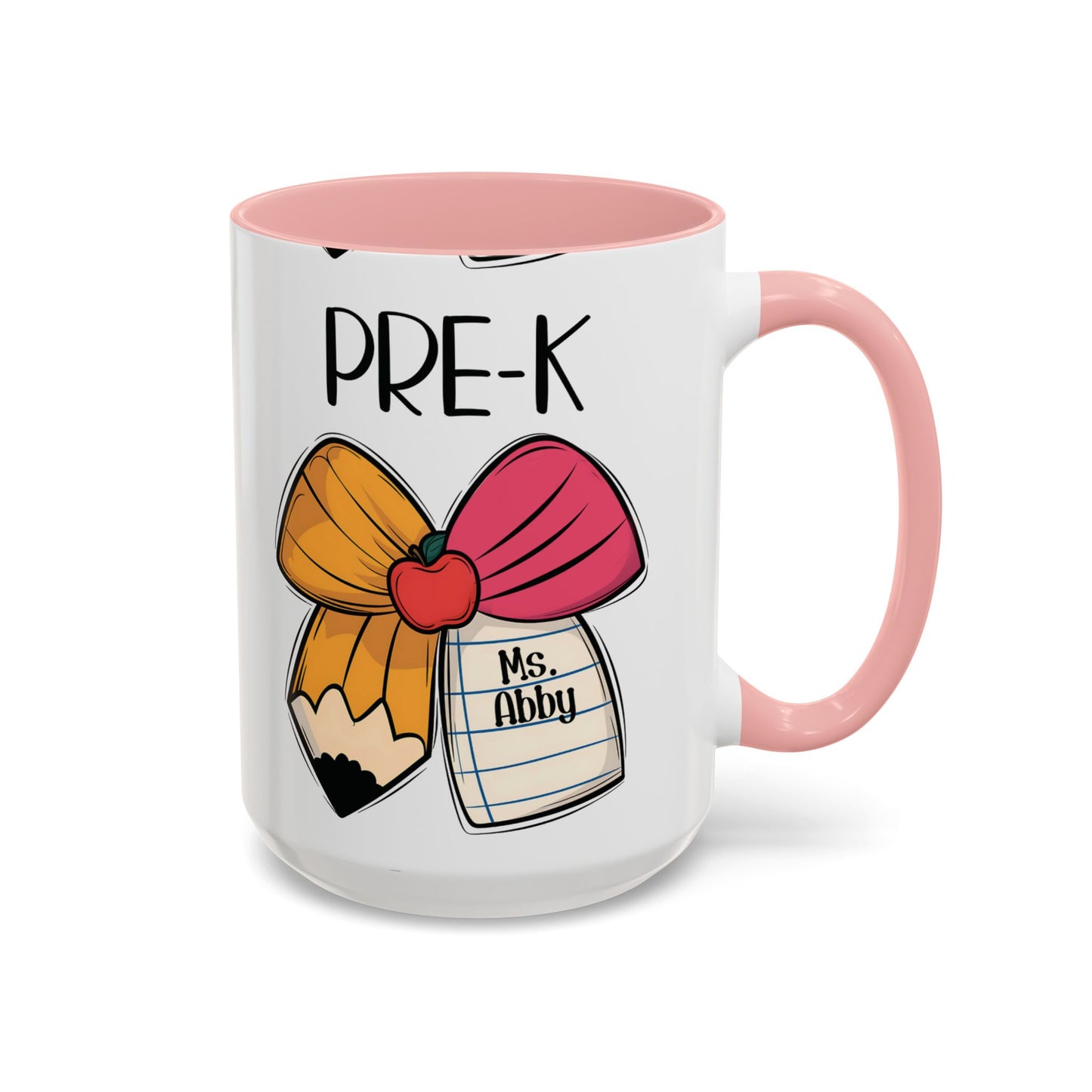 Personalized Pre-K Teacher Coffee Mug – Cute Classroom Gift for Educators