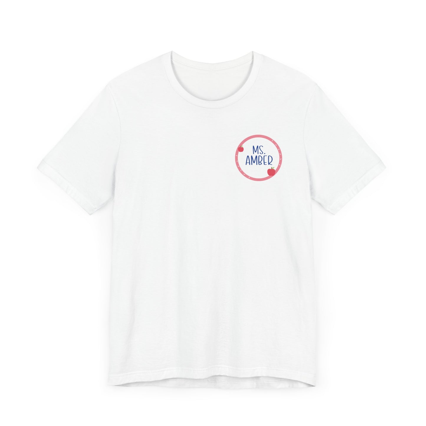 Custom Unisex Apple Circle T-Shirt