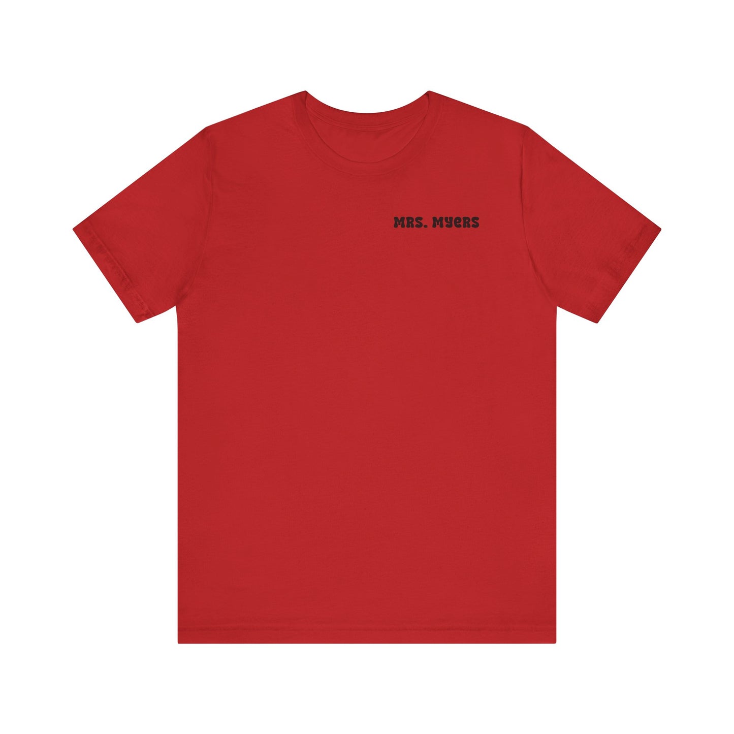 Copy of Copy of Custom Unisex Red Polka Dot Preschool Crew T-Shirt