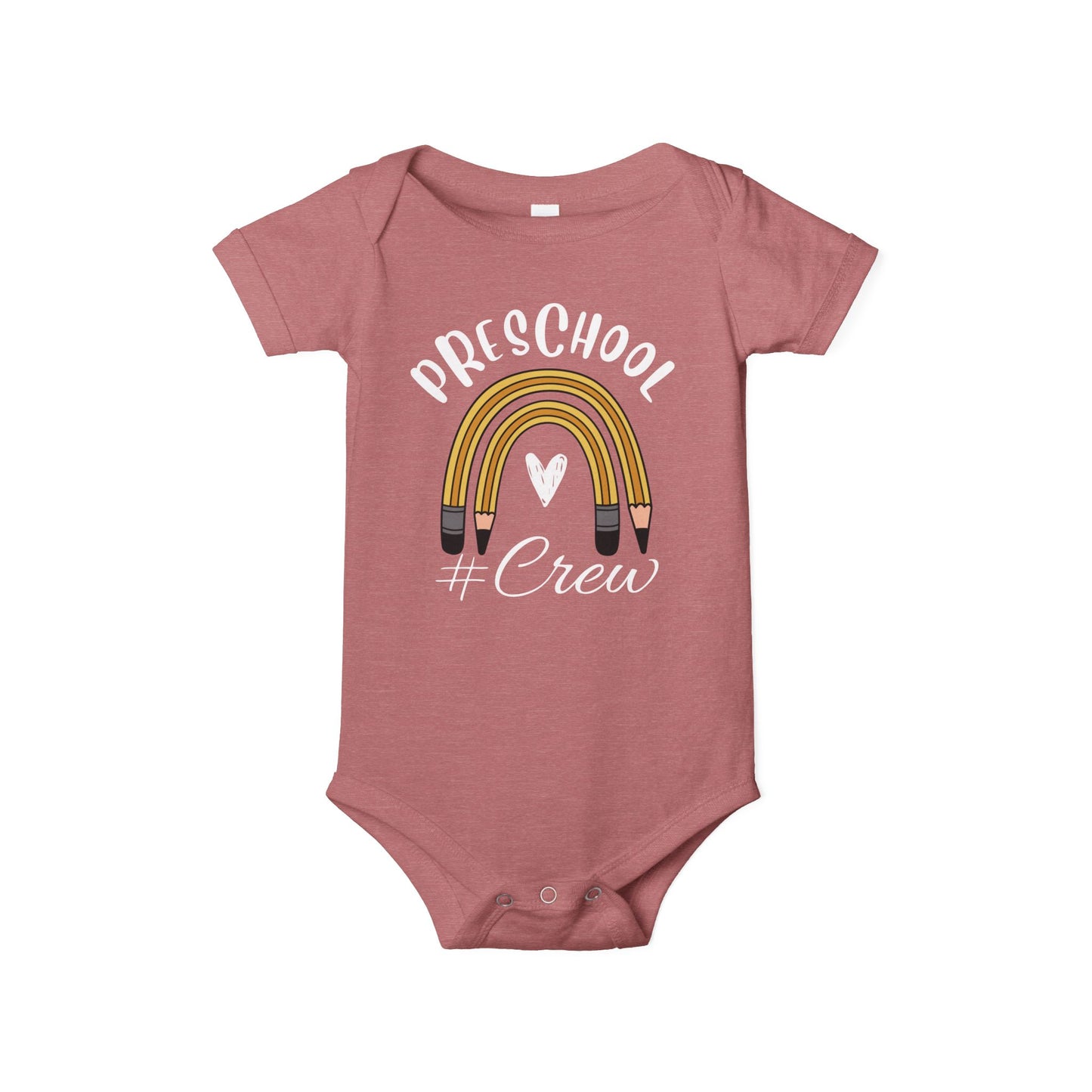 Custom Preschool Crew Infant Jersey One Piece