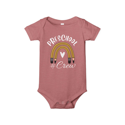 Custom Preschool Crew Infant Jersey One Piece