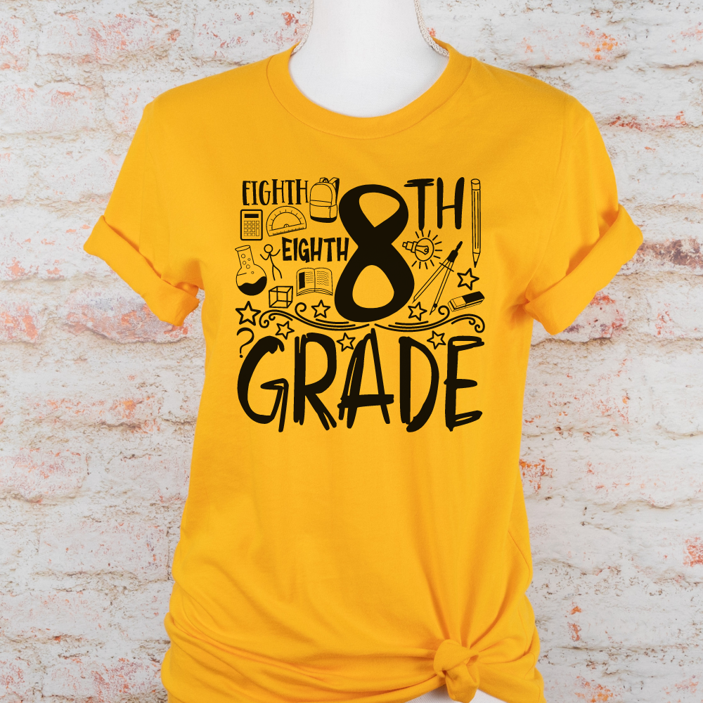 Custom Unisex 8th Grade T-Shirt